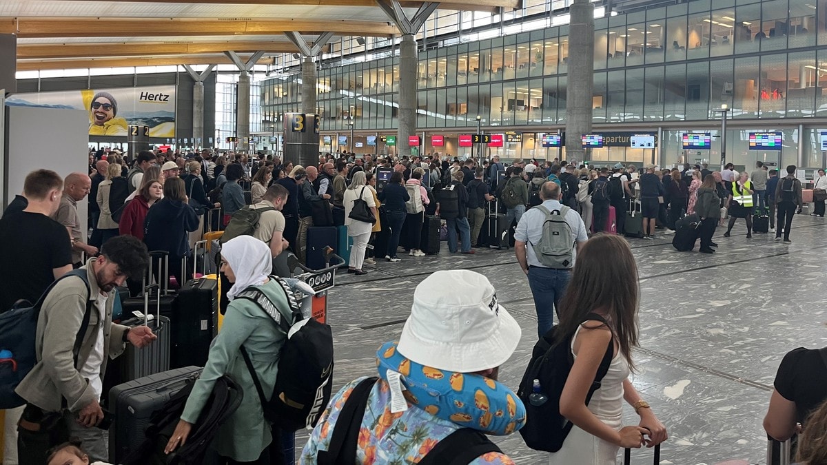 Bagasjetrøbbel på Oslo lufthavn