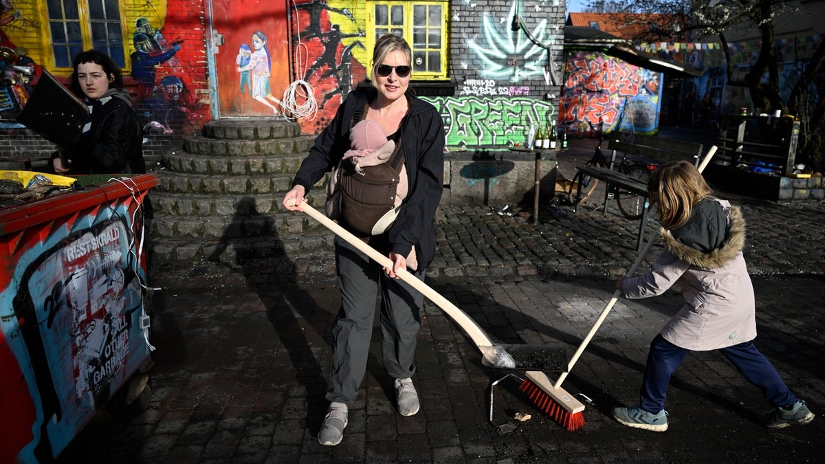 No vert doplangarane kasta ut av Christiania
