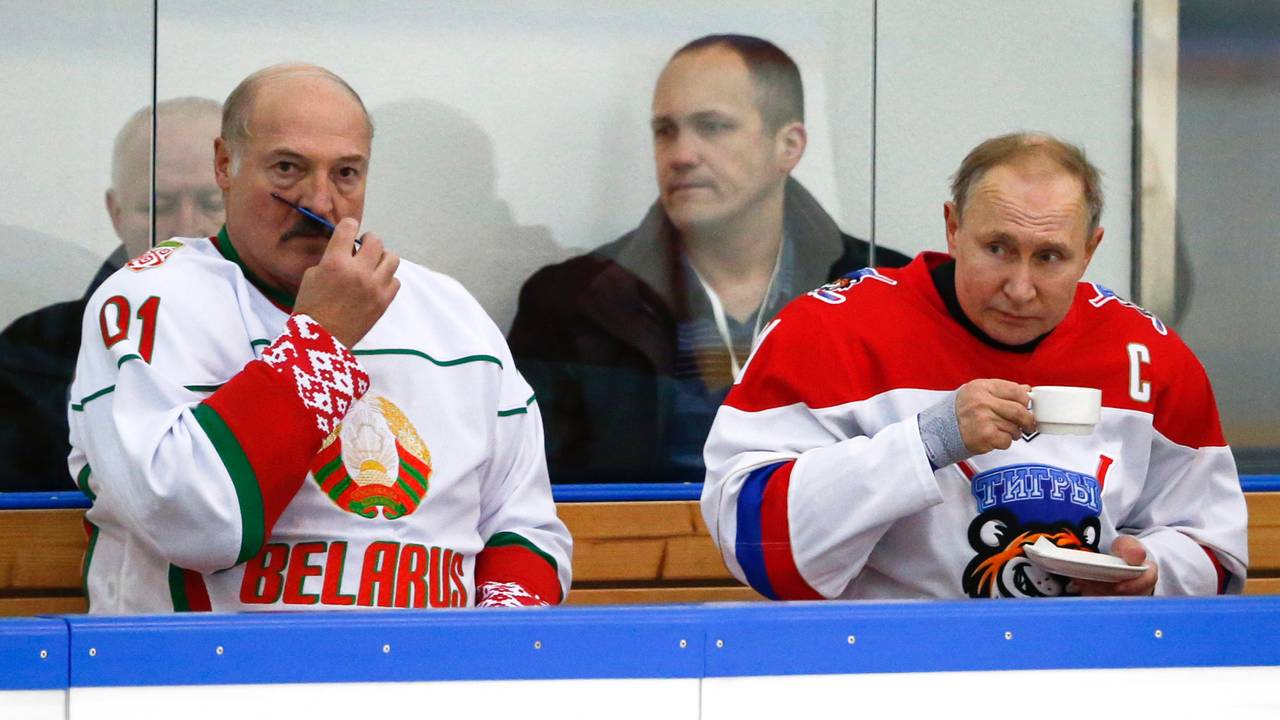 Putin og Lukasjenko