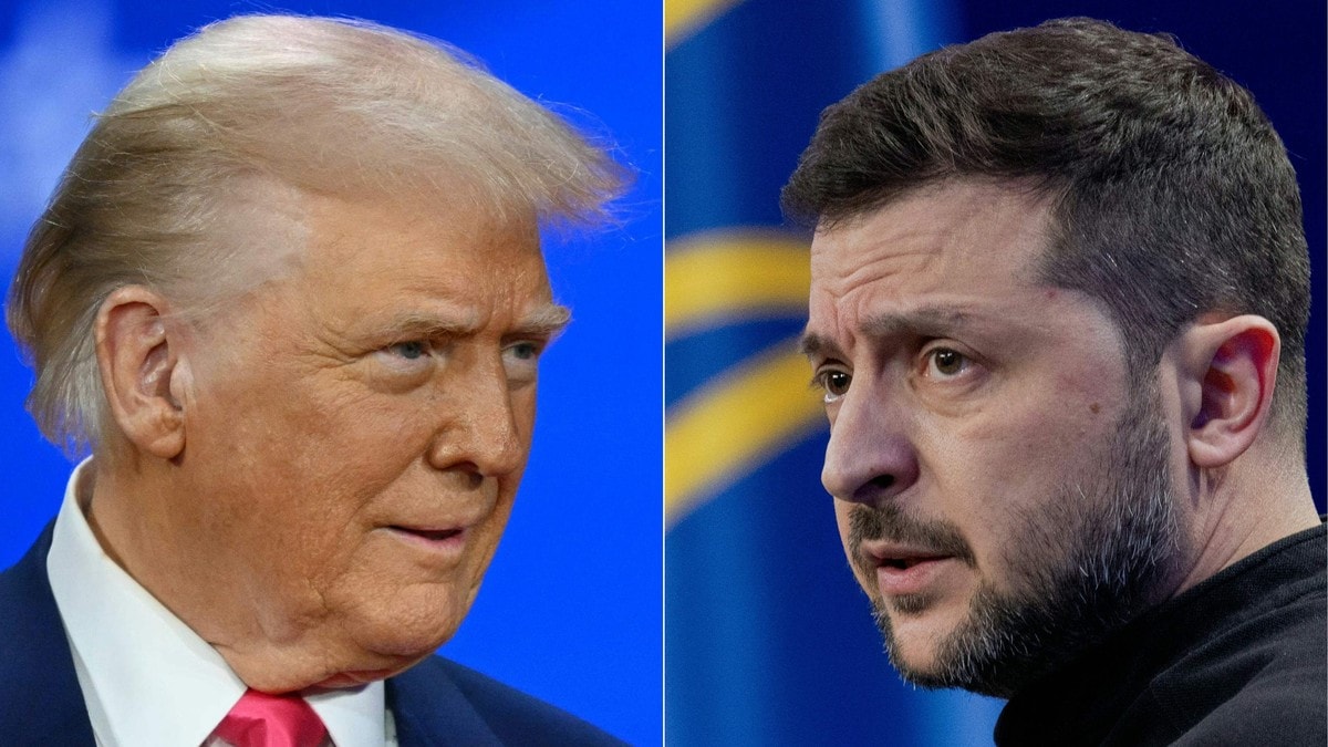 Zelenskyj har kommet til USA for å møte Trump