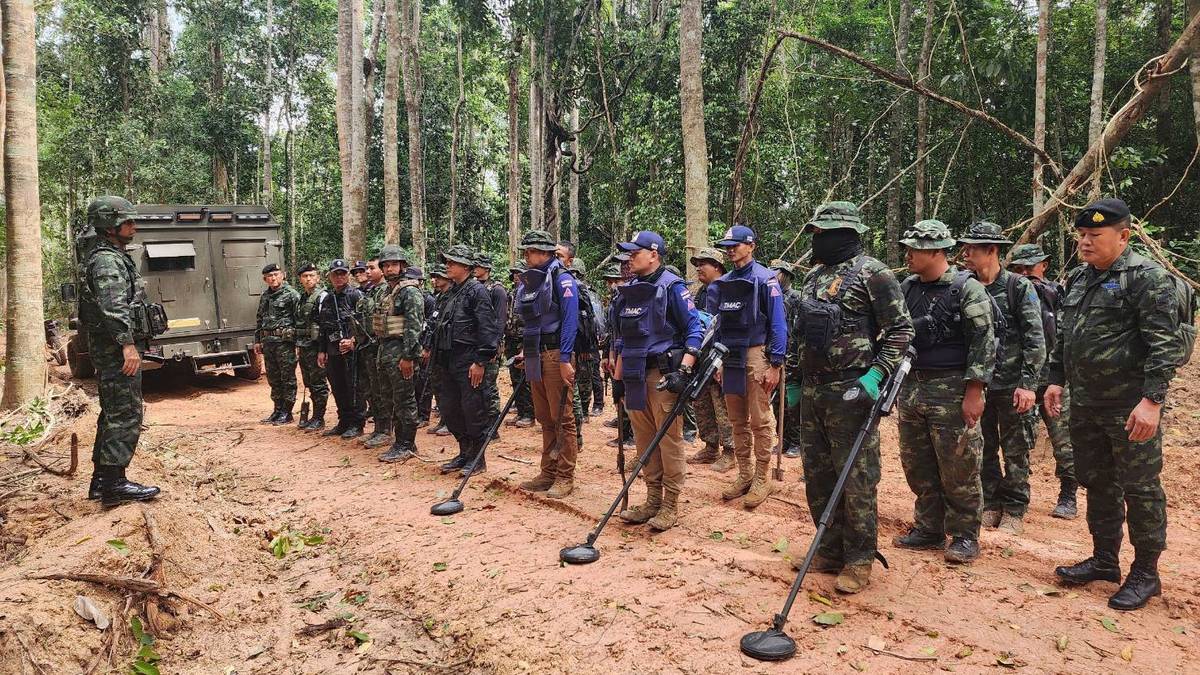 Thailand har gjennomført luftangrep mot mål i Kambodsja