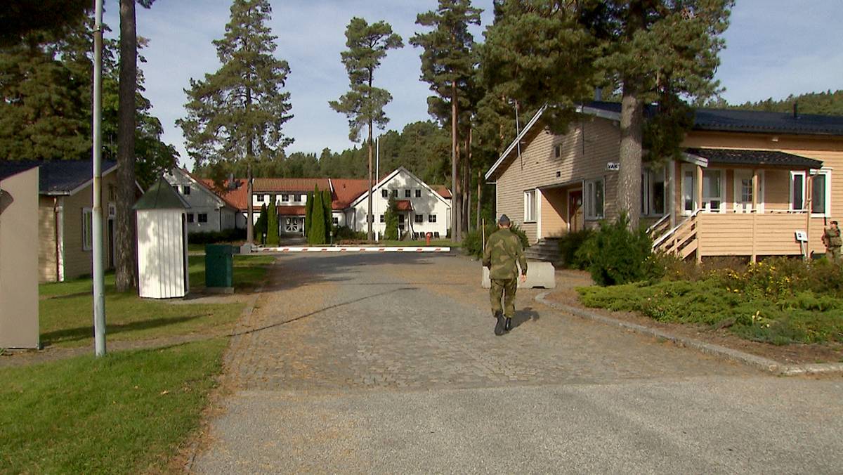 Militær seremoni på Kjevik