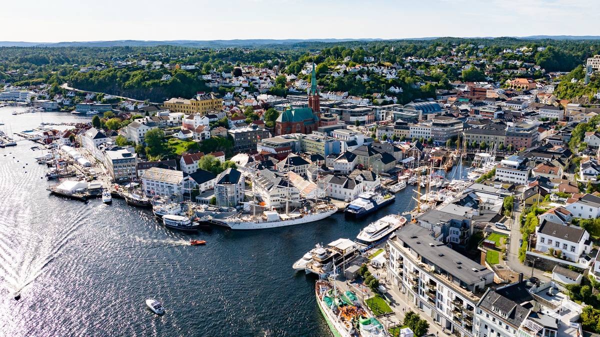 Melder godt vær på Arendalsuka