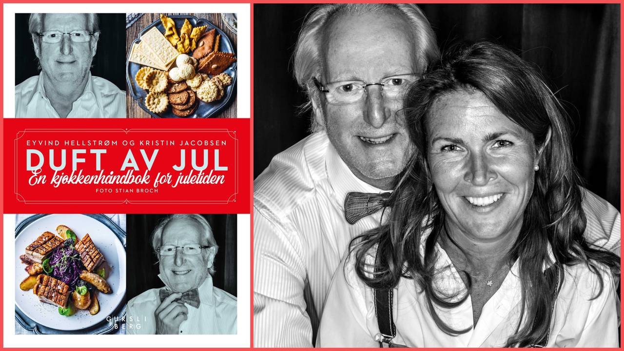 Eyvind Hellstrøm og Kristin Jacobsen har gitt ut kokeboken