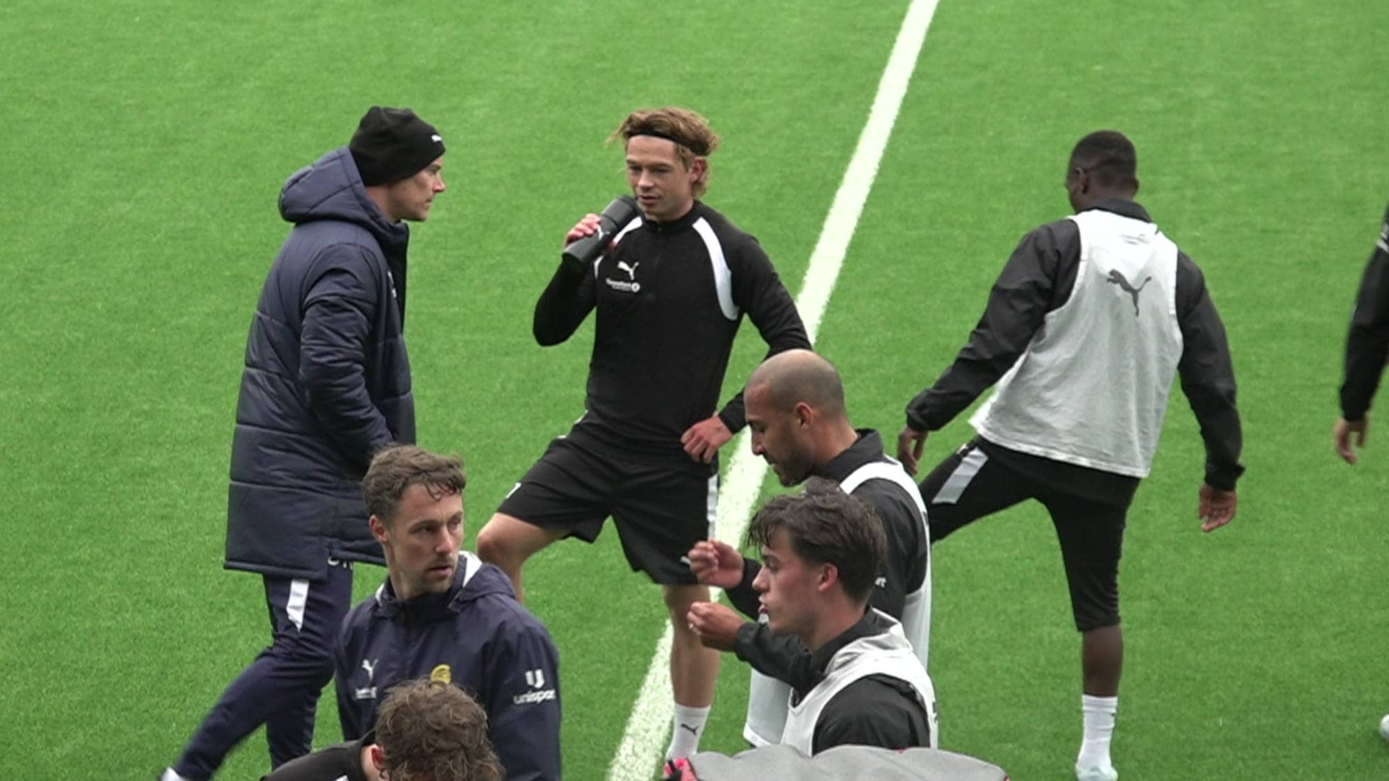Patrick Berg tilbake på trening
