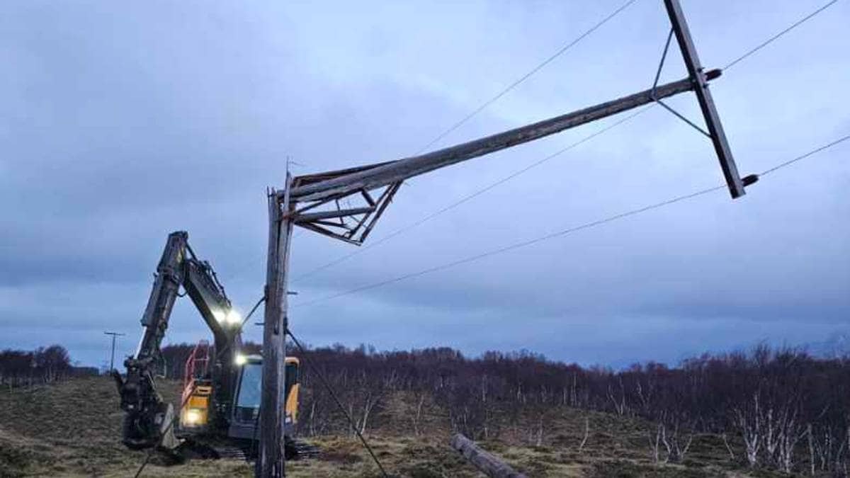 Uværet kostet titalls millioner: Nå får kundene lavere strømregning