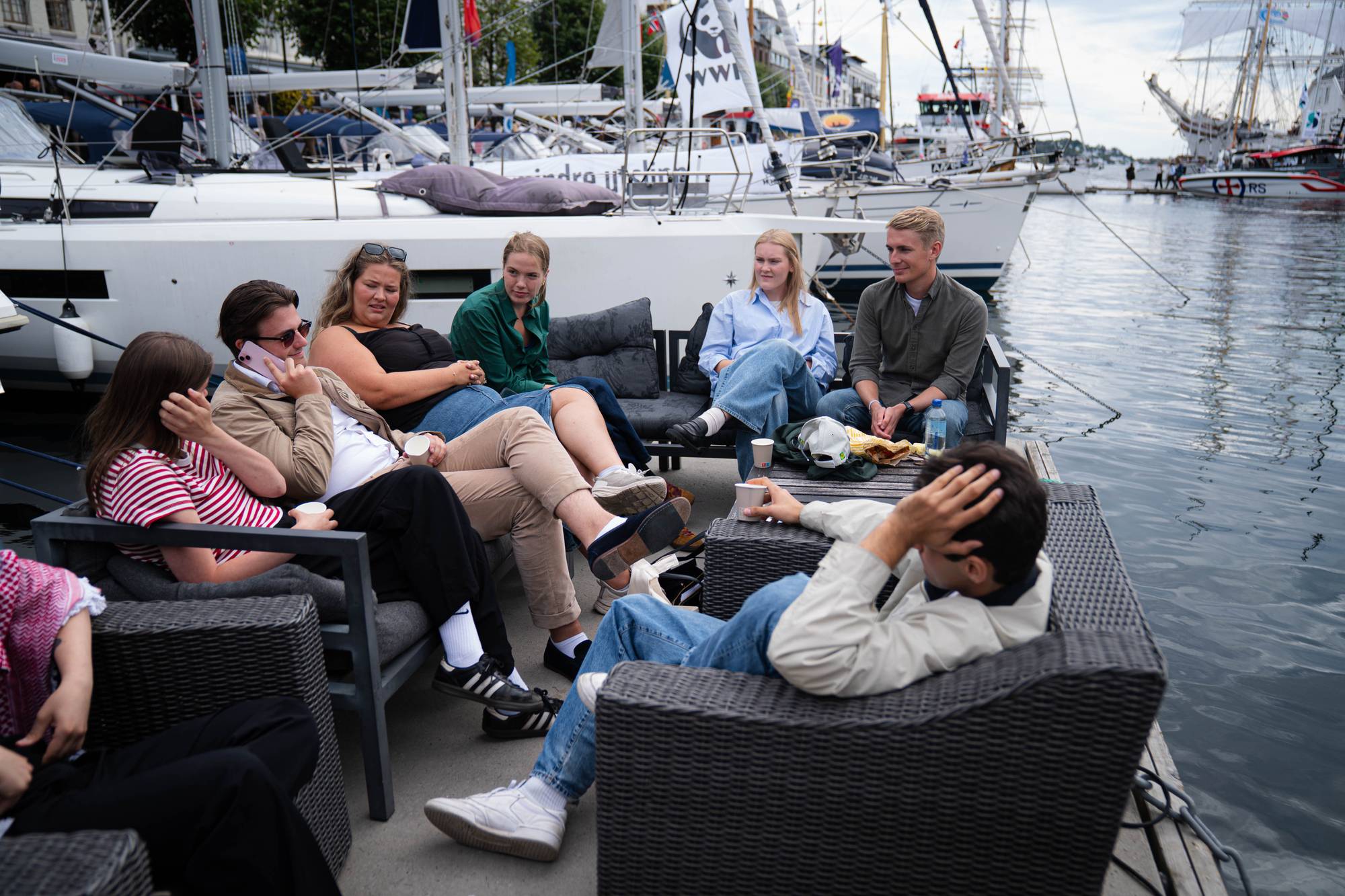 Ungdomspartilederne er klare for debatt i Arendal