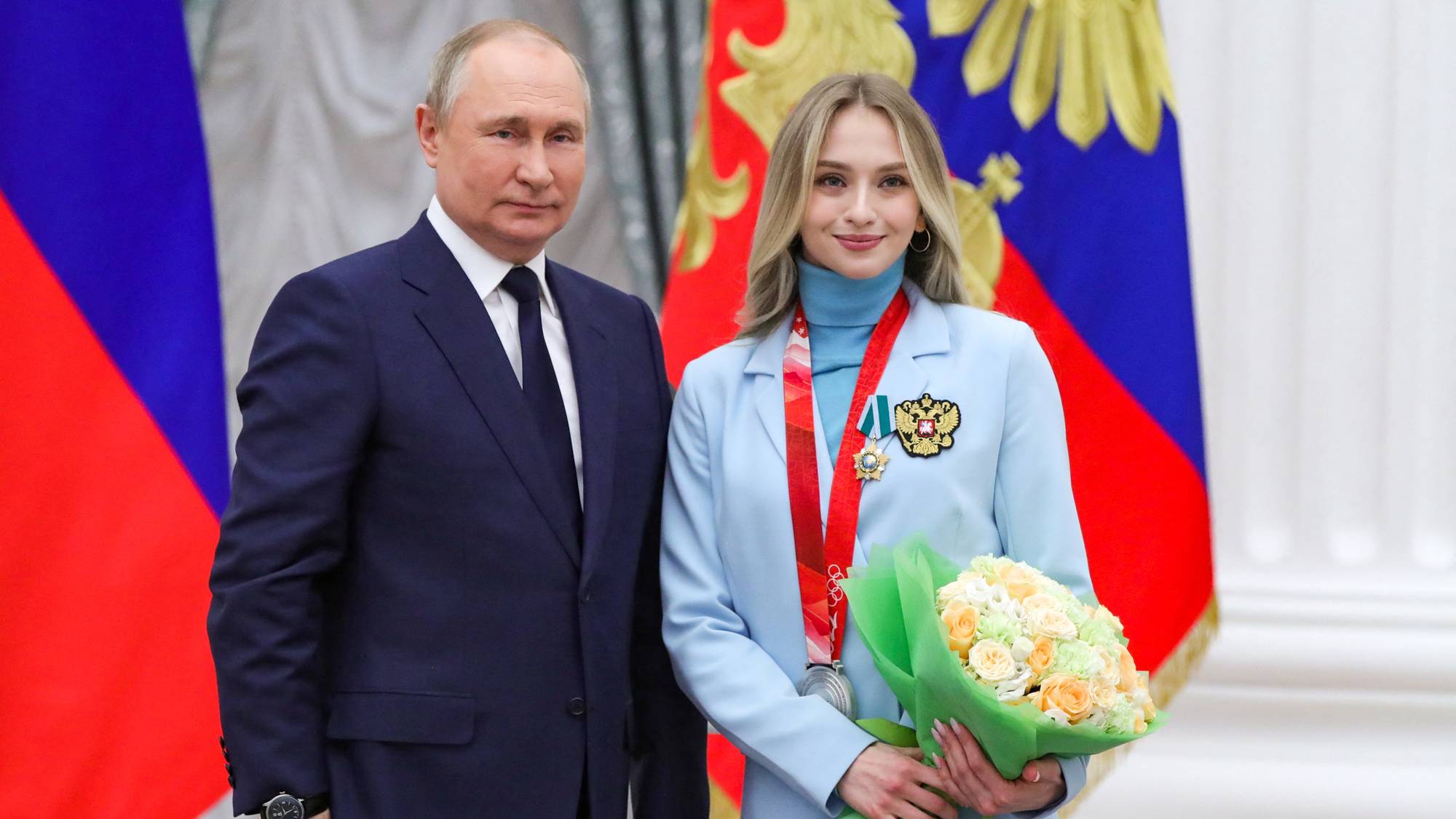 26 октября россия. Награждение Олимпийских чемпионов 2022 в Кремле.