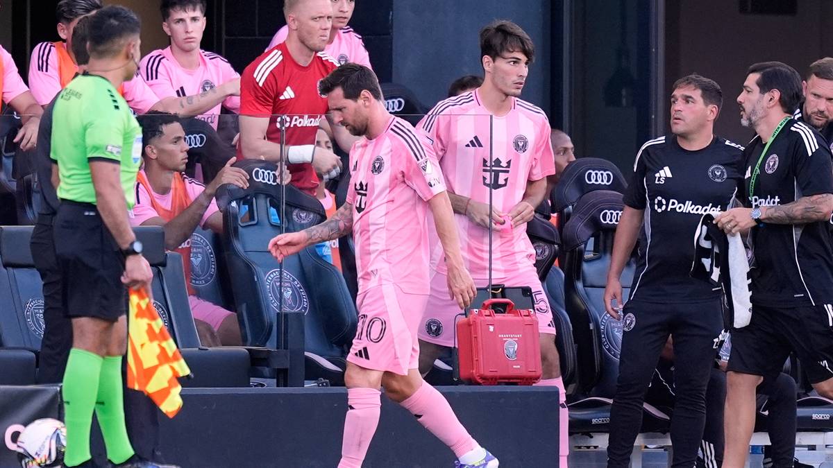 Messi ute med skade på ubestemt tid