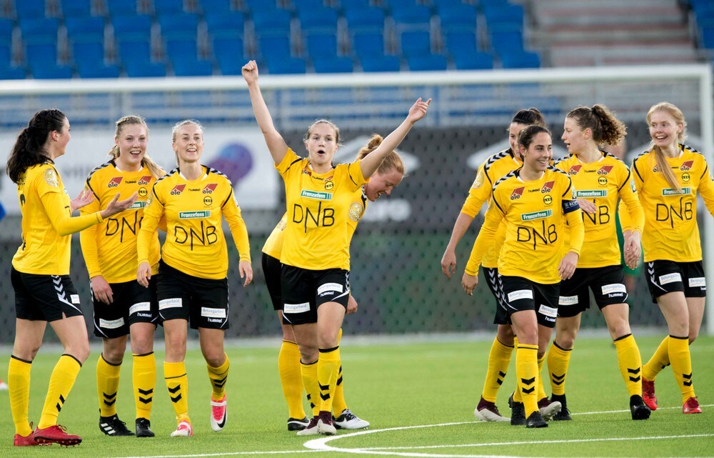 LSK Kvinner med rekord: Seriemester fem runder før slutt