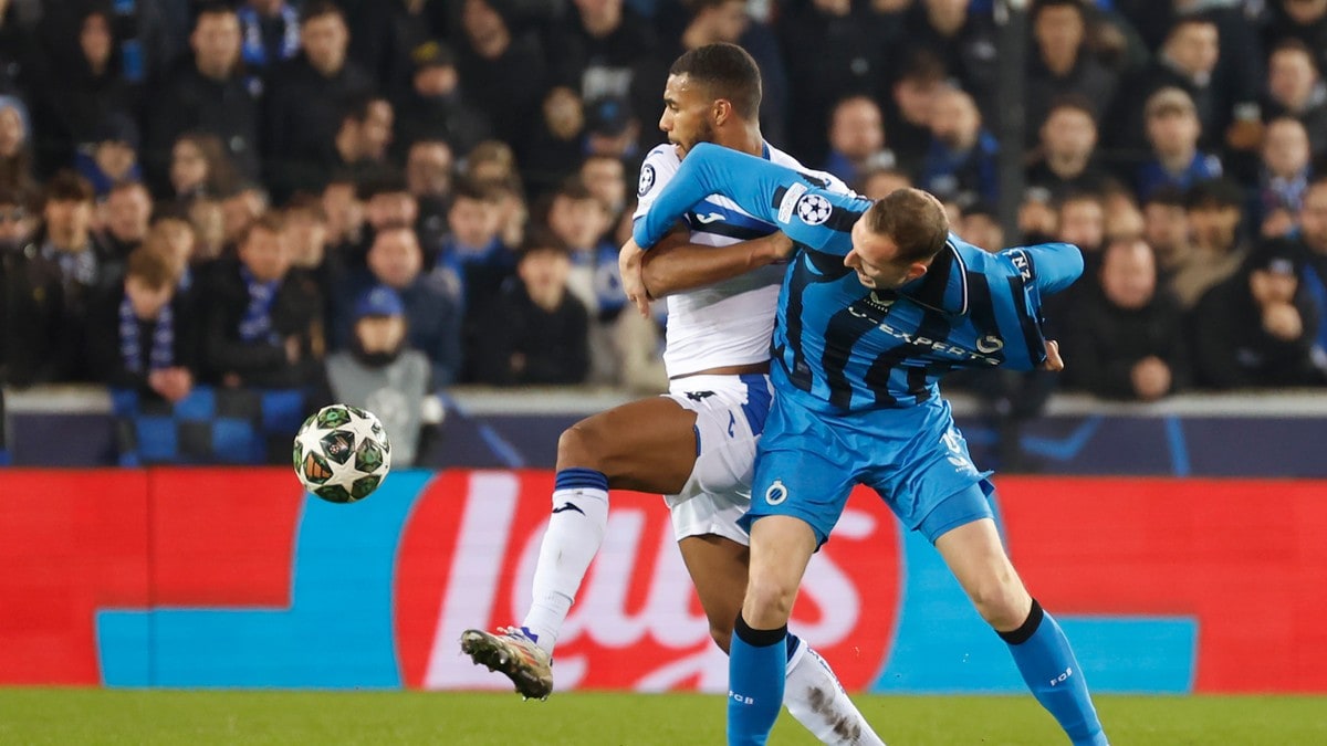 Omstridt straffe da Brugge vant 2-1 over Atalanta i mesterligaen