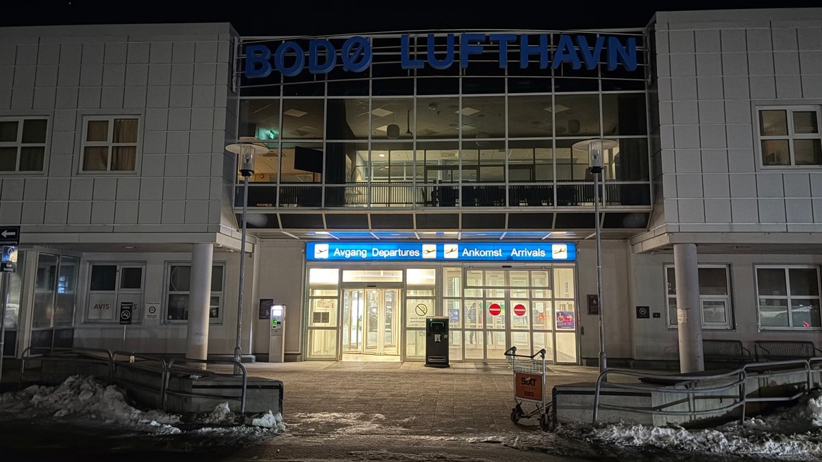Stort strømbrudd stengte Bodø lufthavn