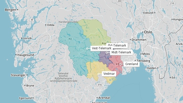 Nye Kommuner I Telemark: Vest-Telemark – NRK Vestfold Og Telemark ...