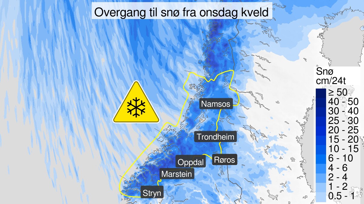 Snø Rellingen Melder snø i Trøndelag – NRK Trøndelag – Lokale nyheter, TV og radio
