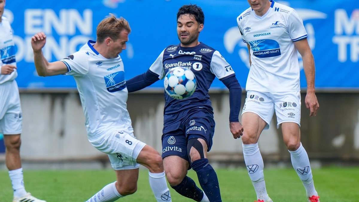 Seierstørken fortsetter for Haugesund - uten seier etter tolv kamper