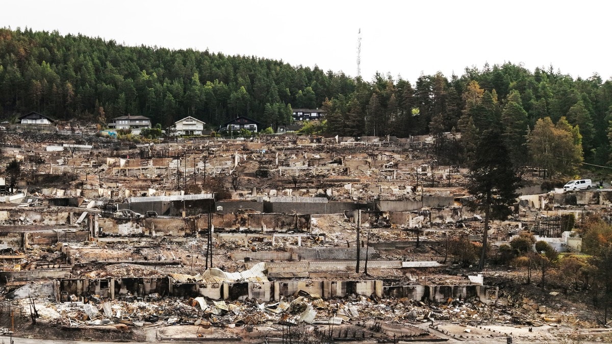 Så nær var flammene huset: – Dette er trist og jævlig