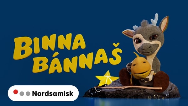 Binnabánnaš lea somás ustit, gii álo fuobmá feara maid dahkat - Binnabánnaš er en artig liten skrue som alltid er nysgjerrig på nye ting.