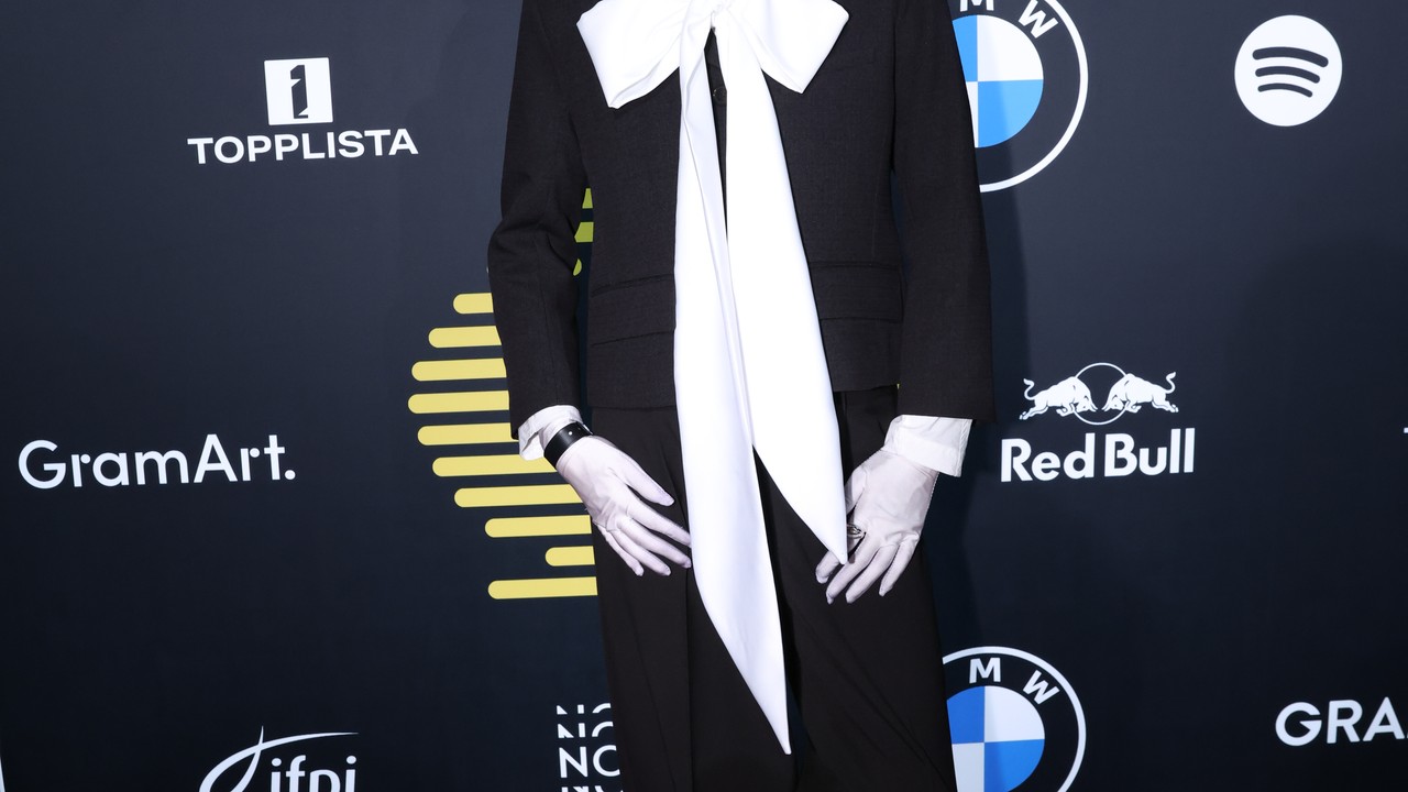 Spellemann: Tobias Sten strålte på rød løper