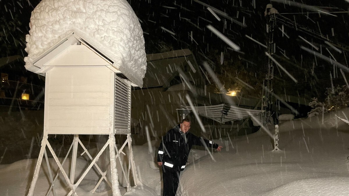 Sørlandet har mest snø i Norge: – Det er nok rekorder nå