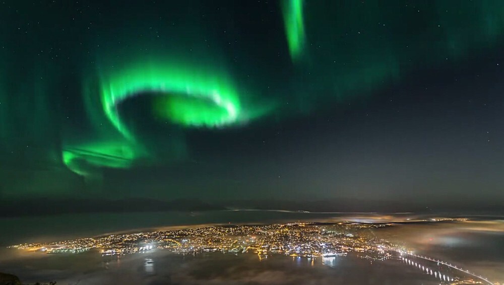 Nordlyset over Tromsø