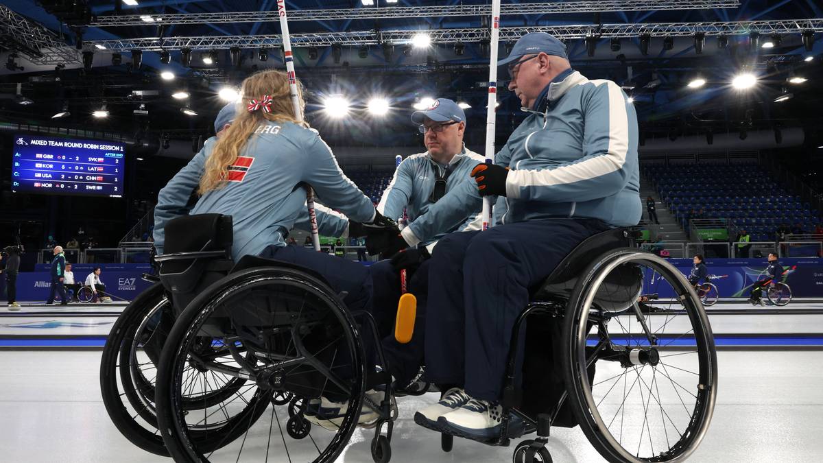 Norge tapte mot Sverige i Paralympics-åpningen