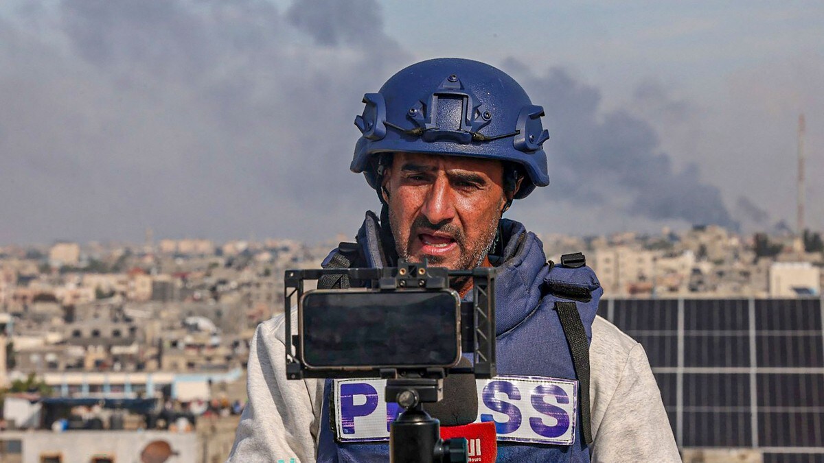Journalist i Gaza:– Vi jobbar i eit minefelt