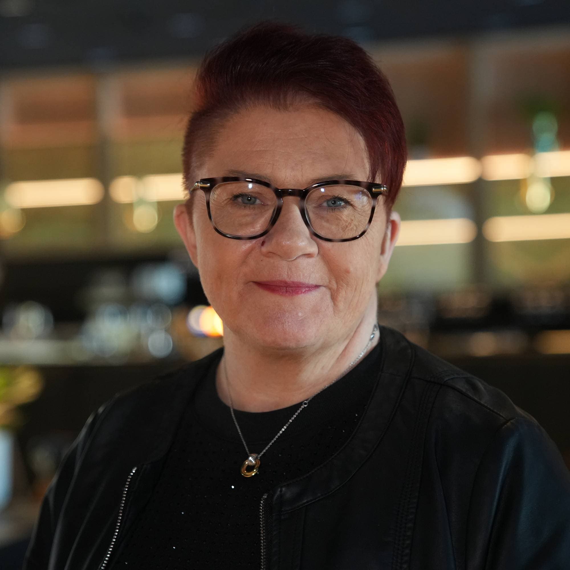 Rita Hirsum Lystad, styreleder i Samskipnadsrådet. Og president i Norges Musikkorps Forbund.