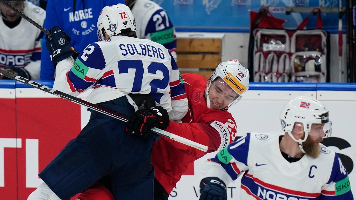 Tøft tap for Norge i åpningen av ishockey-VM – 18-åring hylles
