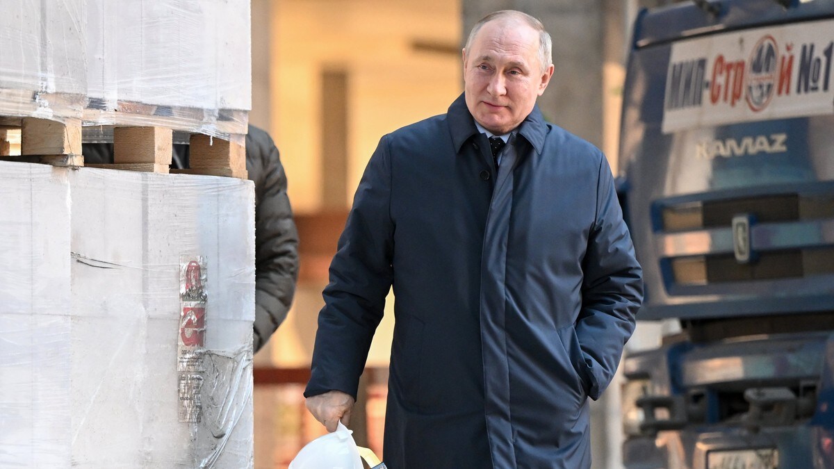 Putin besøkte romfartssenter