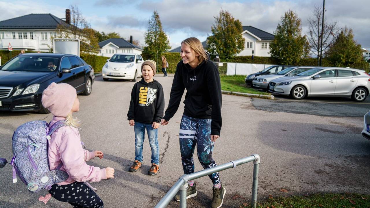 Hanne er på helgepermisjon