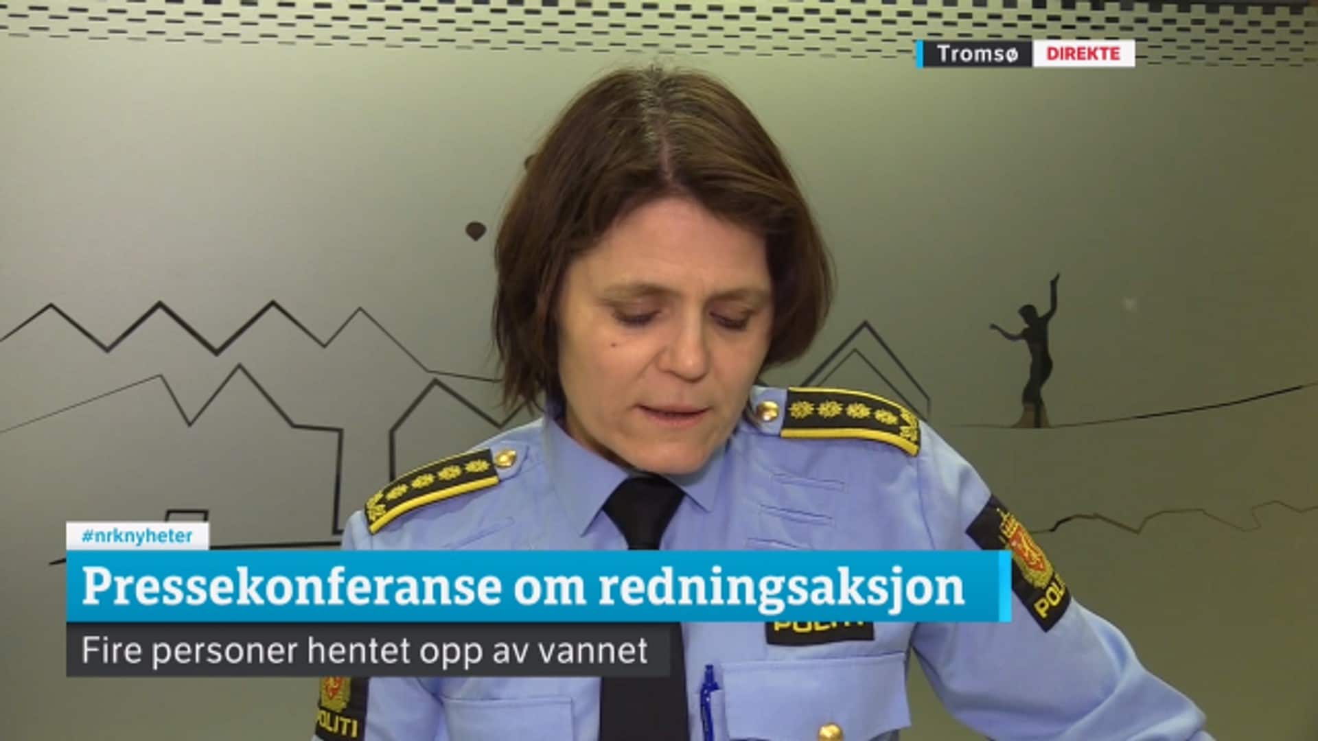 Politiet i Tromsø om redningsaksjon