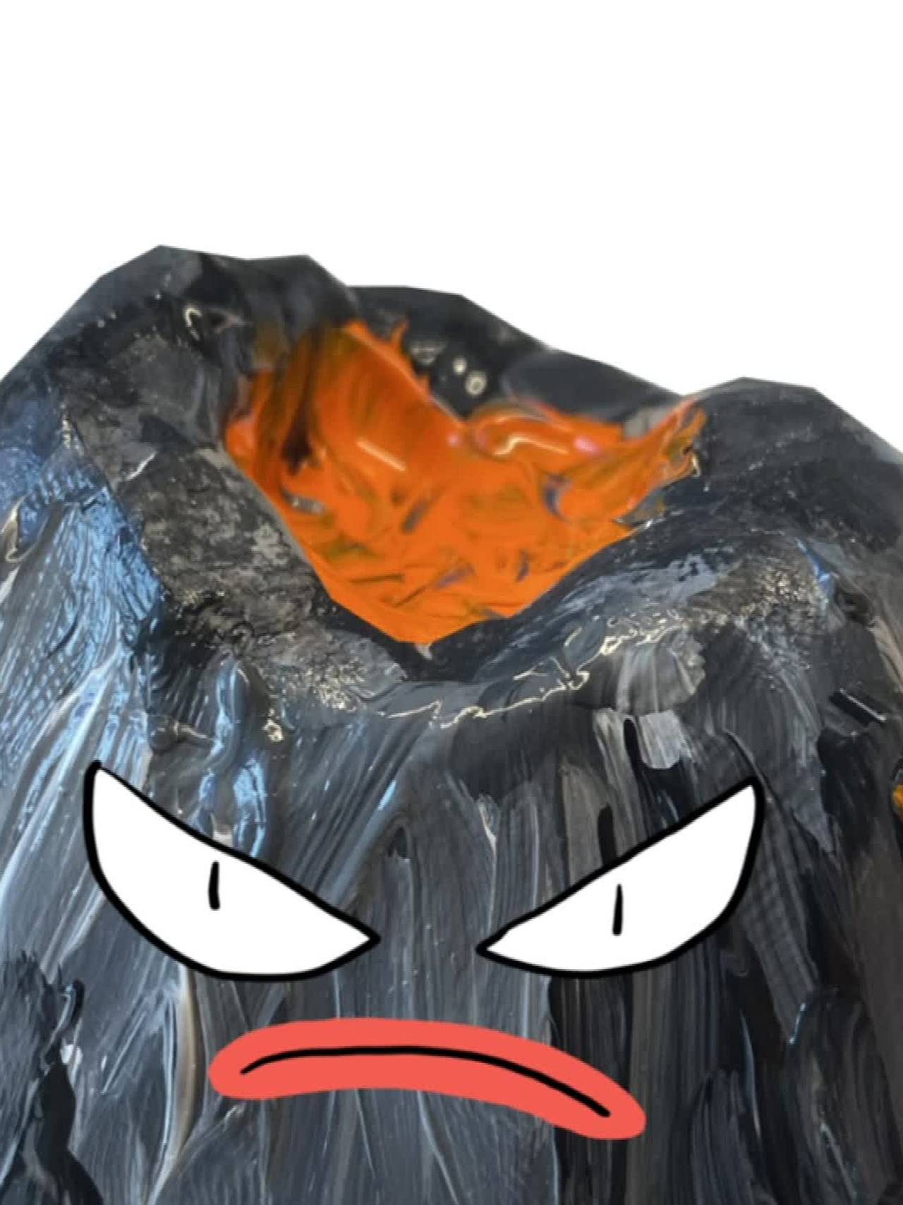 supervulkan illustrasjon