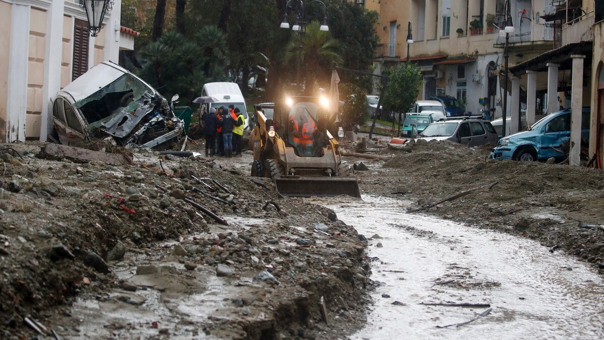 Sju døde funnet etter jordskred i Italia