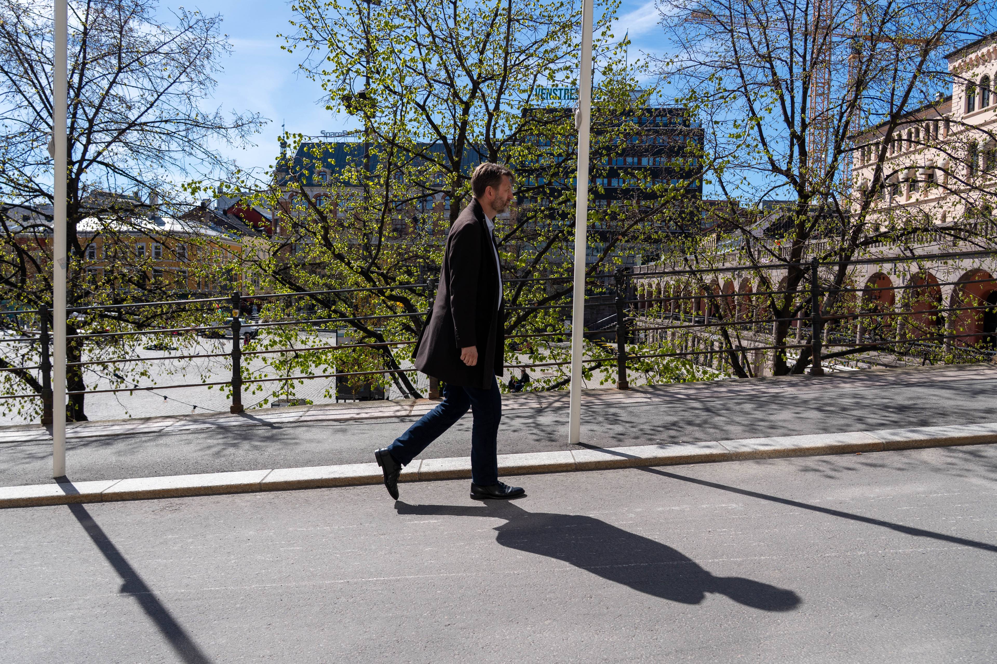Eirik Lae Solberg går