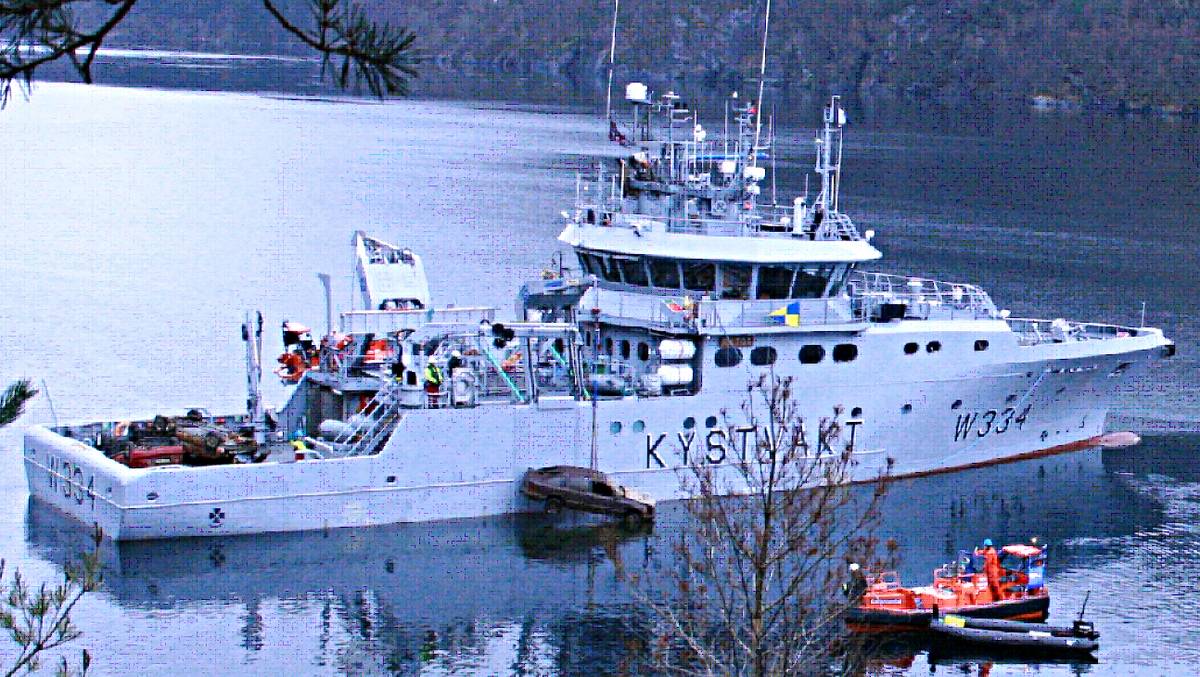 Fant Fjorden Full Av Bilvrak Nrk Vestland 