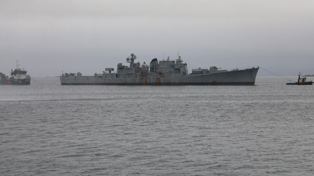 Skuffet over at Forsvarsdepartementet ikke vil heve senket fregatt: – Bør fjernes