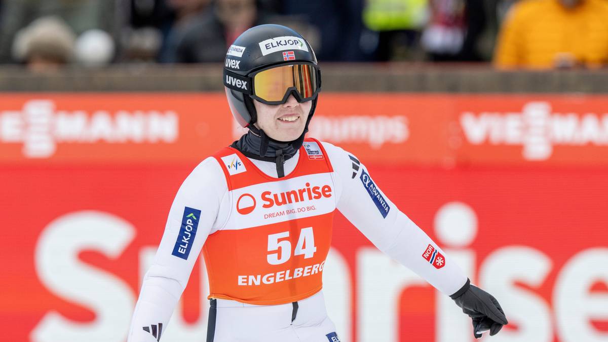 Skuffet i hoppbakken