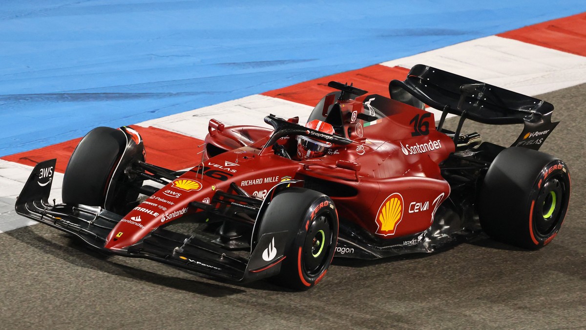 Leclerc med beste startspor i Bahrain