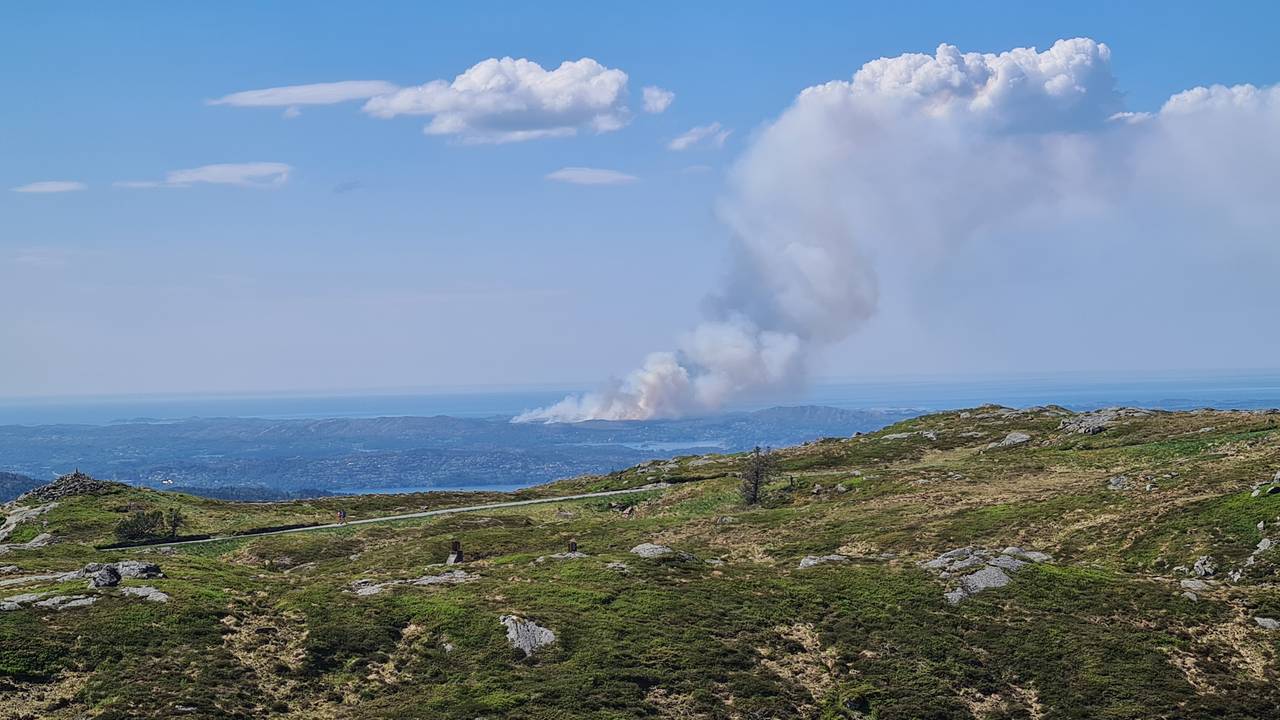 Skogbrann Øygarden
