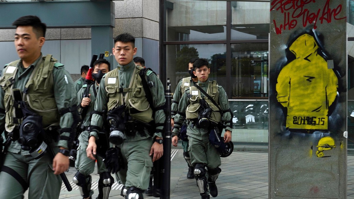 Urolighetene fortsetter i Hongkong