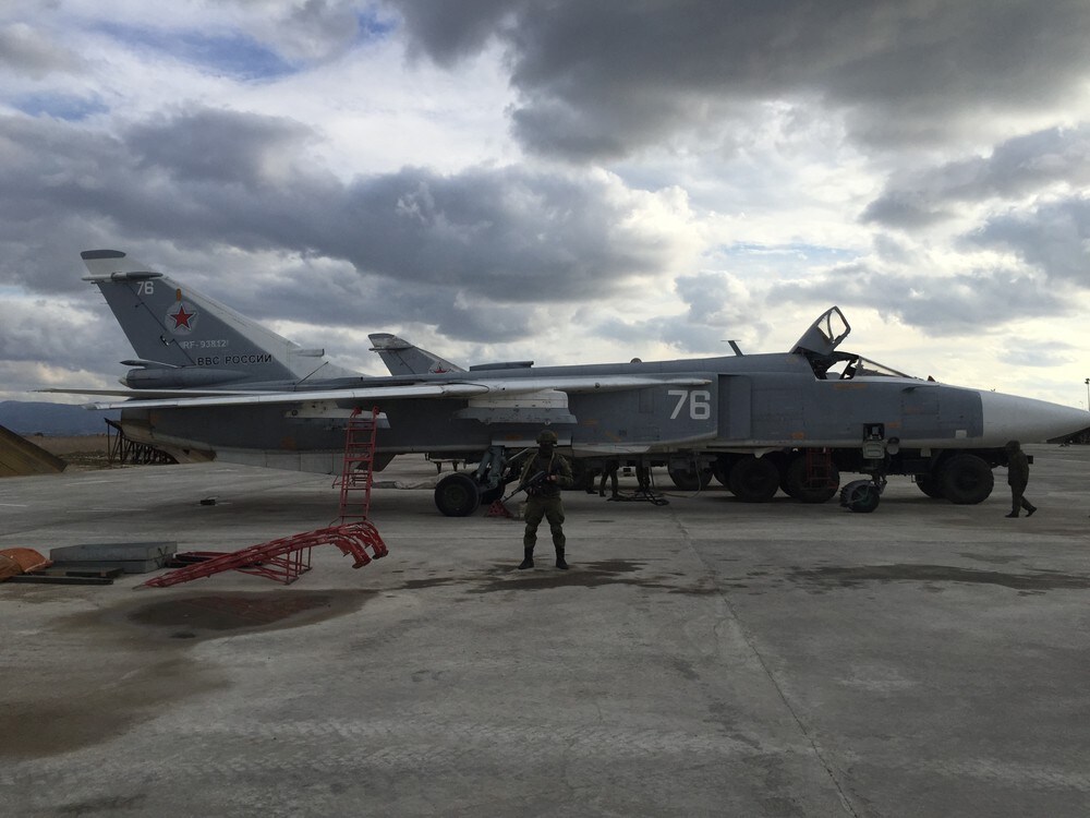 Russisk base angrepet i Syria på nyttårsaften