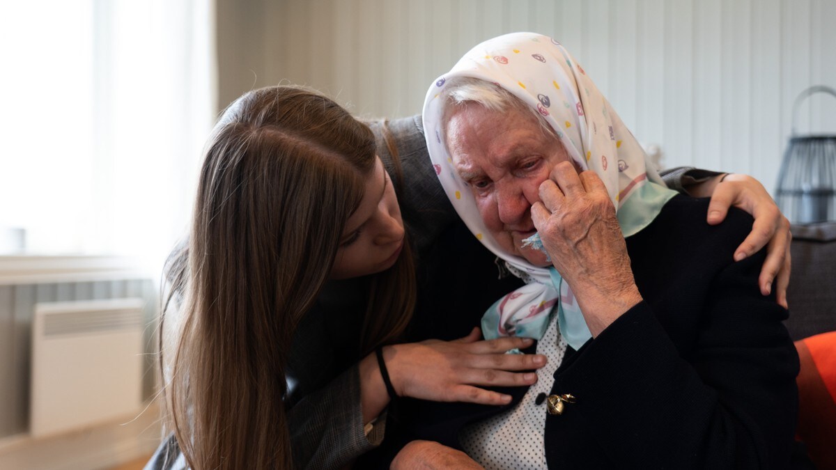 Galina (81) budde to månader i kjellaren: – Eg vil heim så snart krigen er over