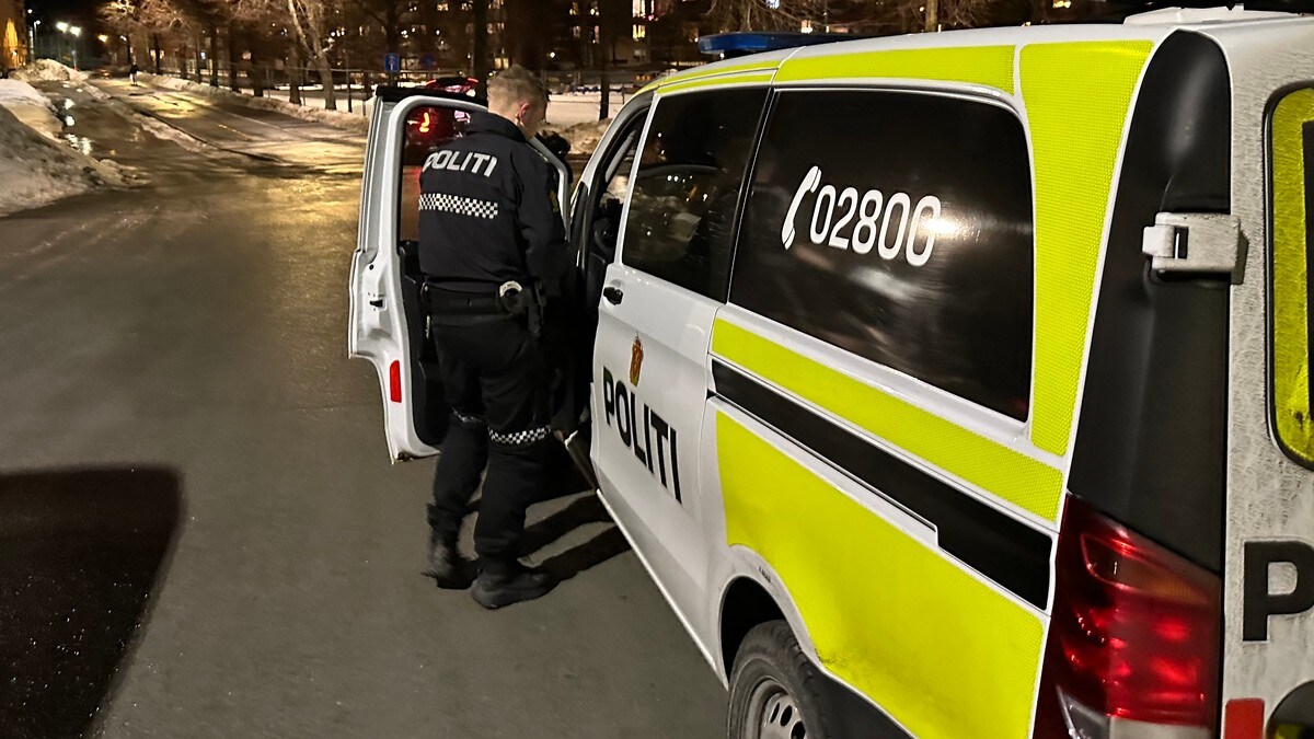 Bevæpnet politi aksjonerte i Trondheim