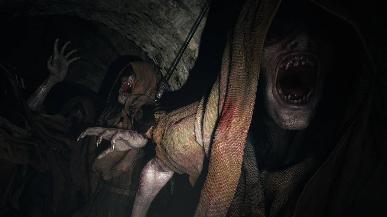 Skjermbilde fra spillet «Resident Evil Village».