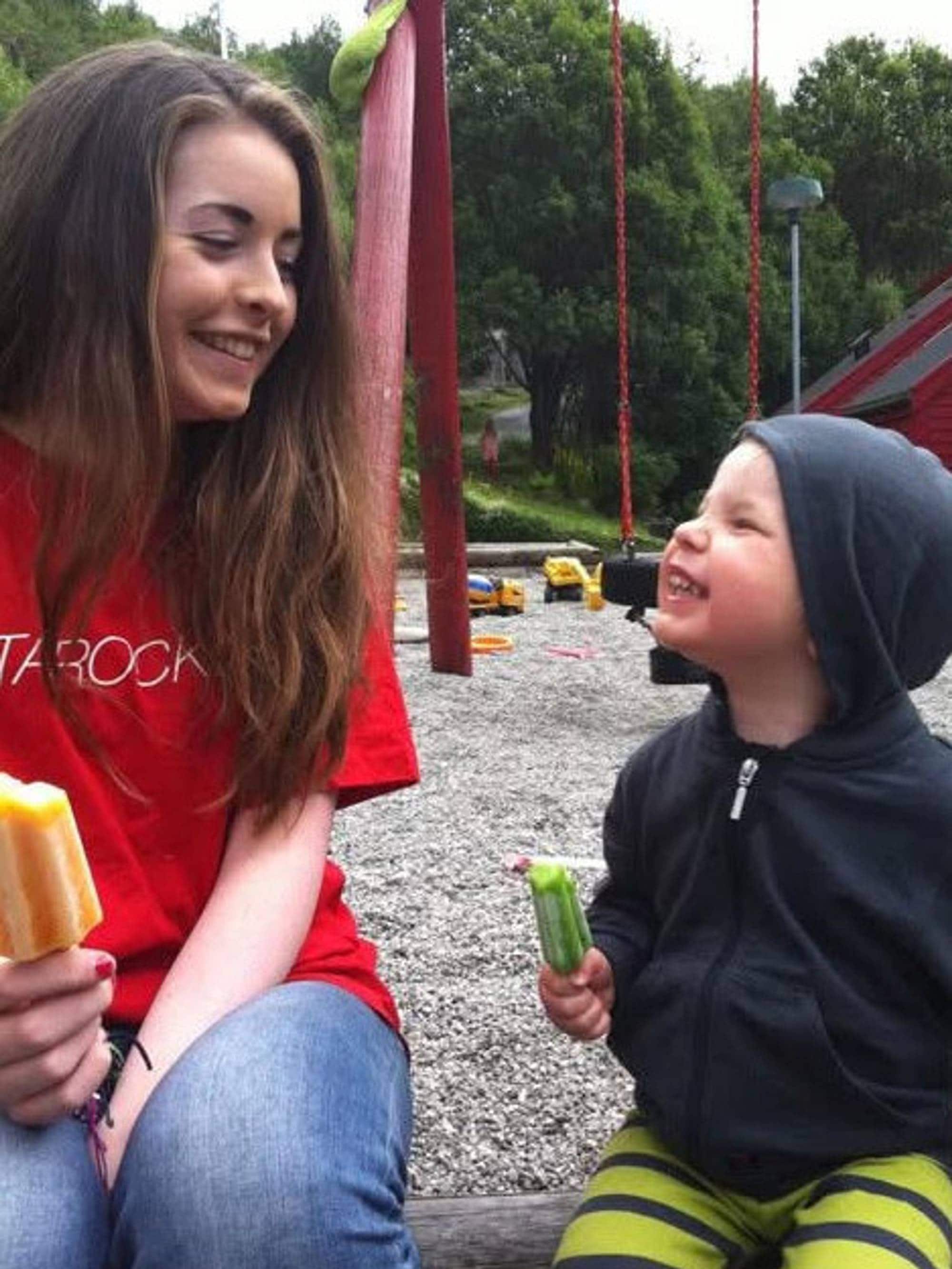 Ronja Breisnes og lillebror