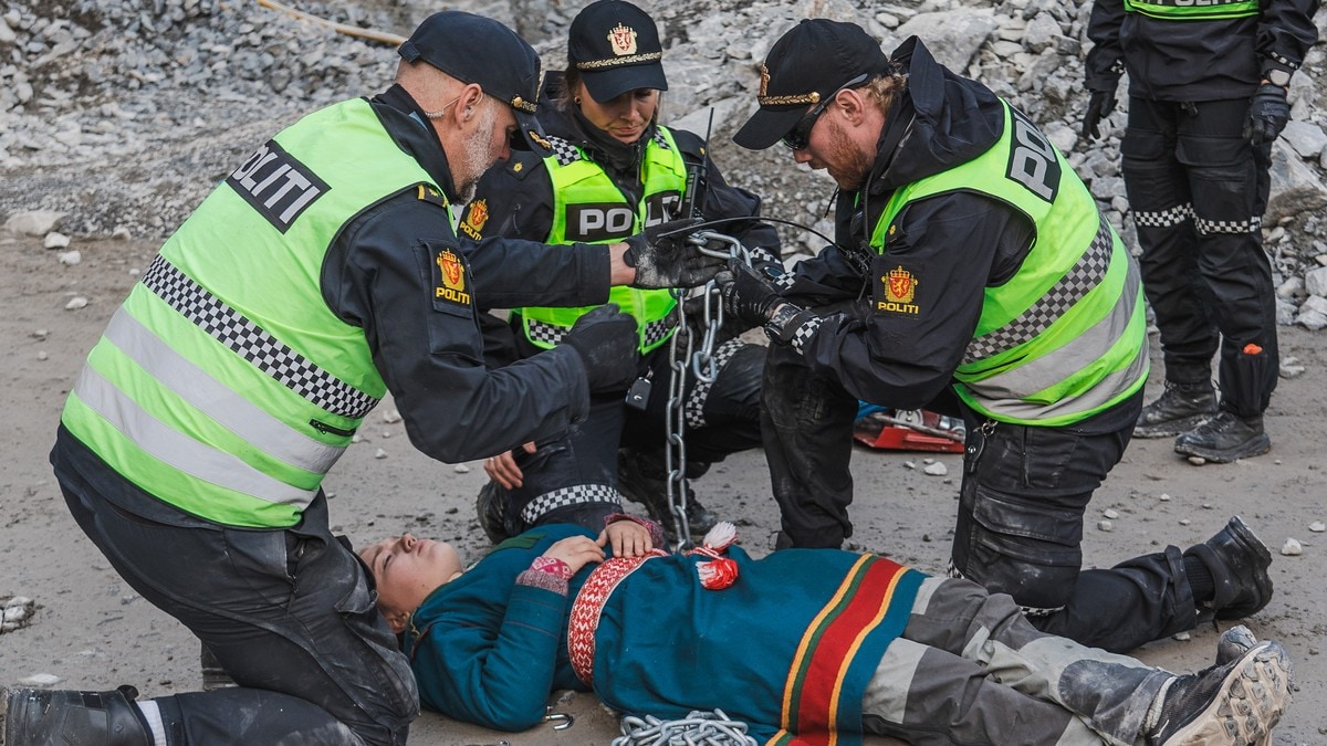 45 Nussir-aksjonister må møte i retten: – Dette er en litt uvanlig sak