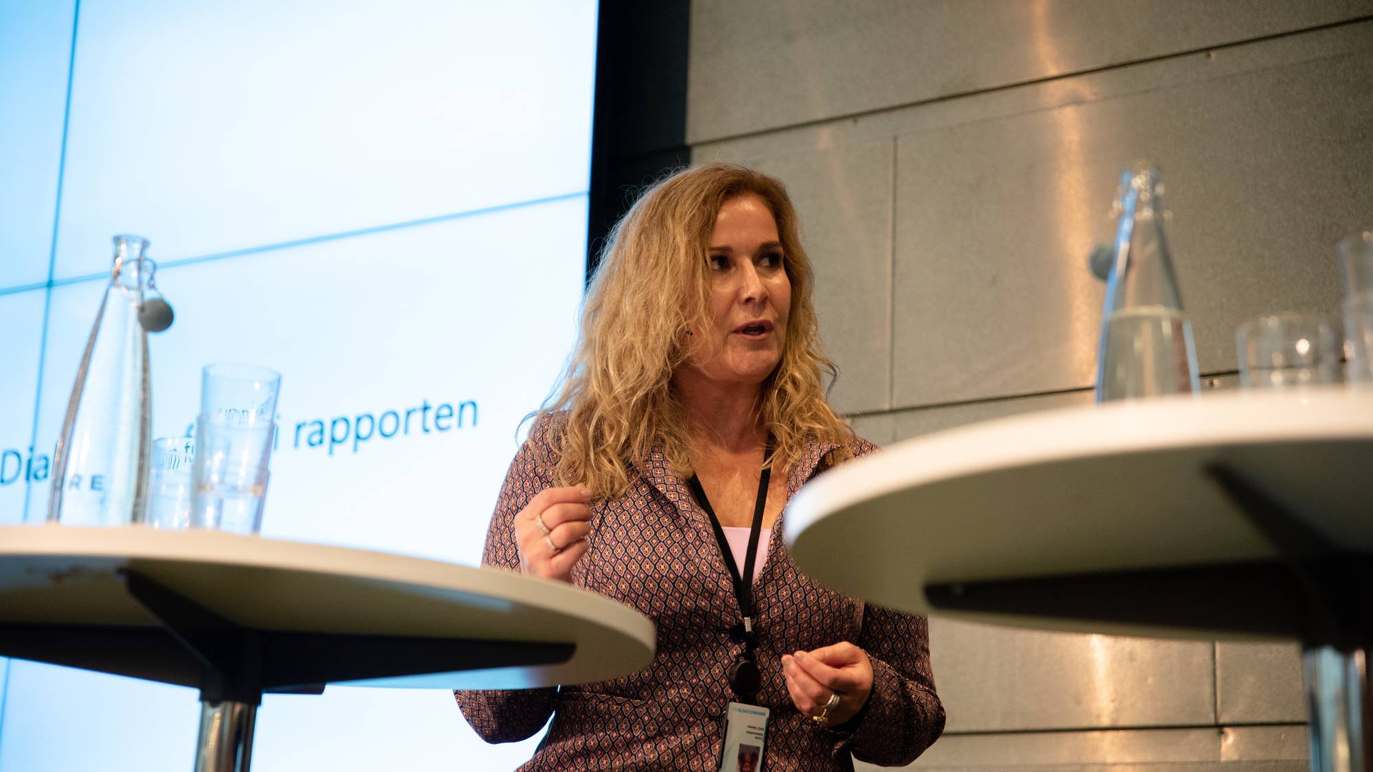 Karita Bekkemellem legger frem rapport