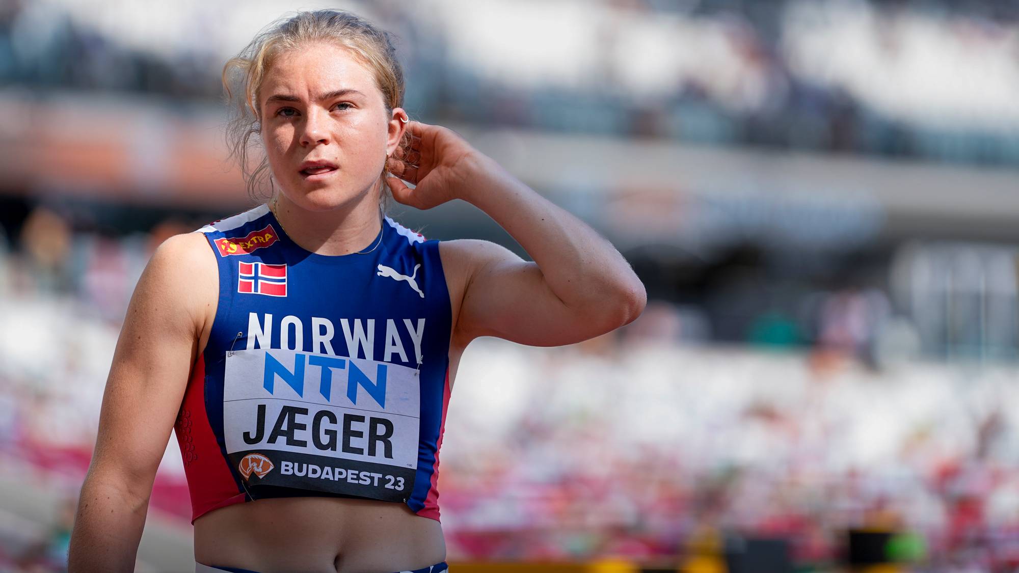 Henriette J ger Med Nytt Rekordl p Forbedret Egen Norsk Rekord NRK 