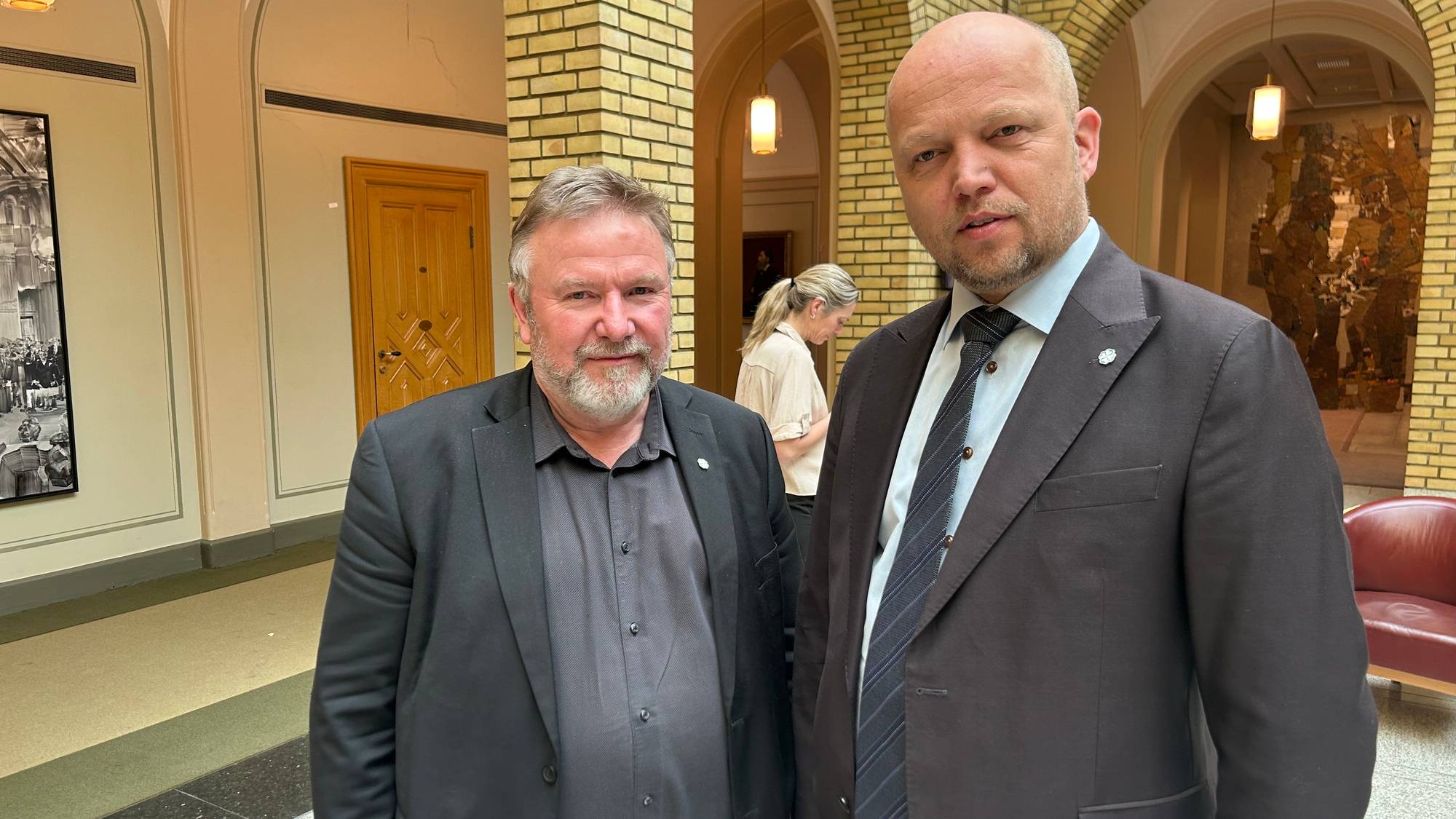 Bengt Fasteraune og Trygve Slagsvold Vedum