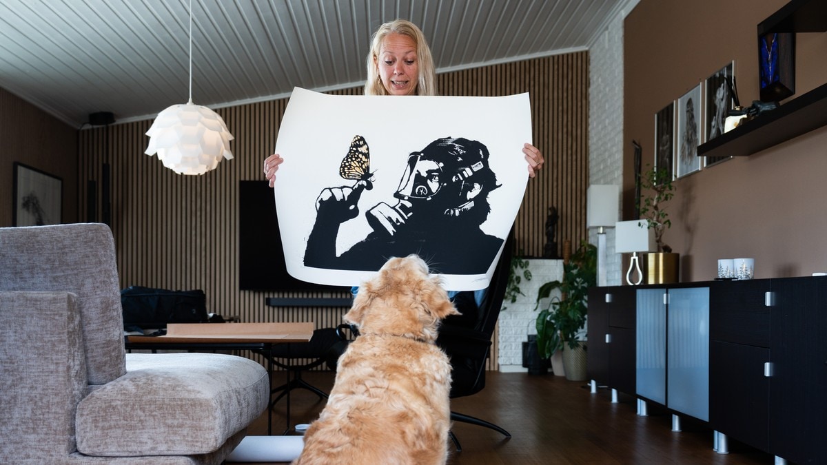Maren hyller grep – ble trukket ut til å kjøpe kunst